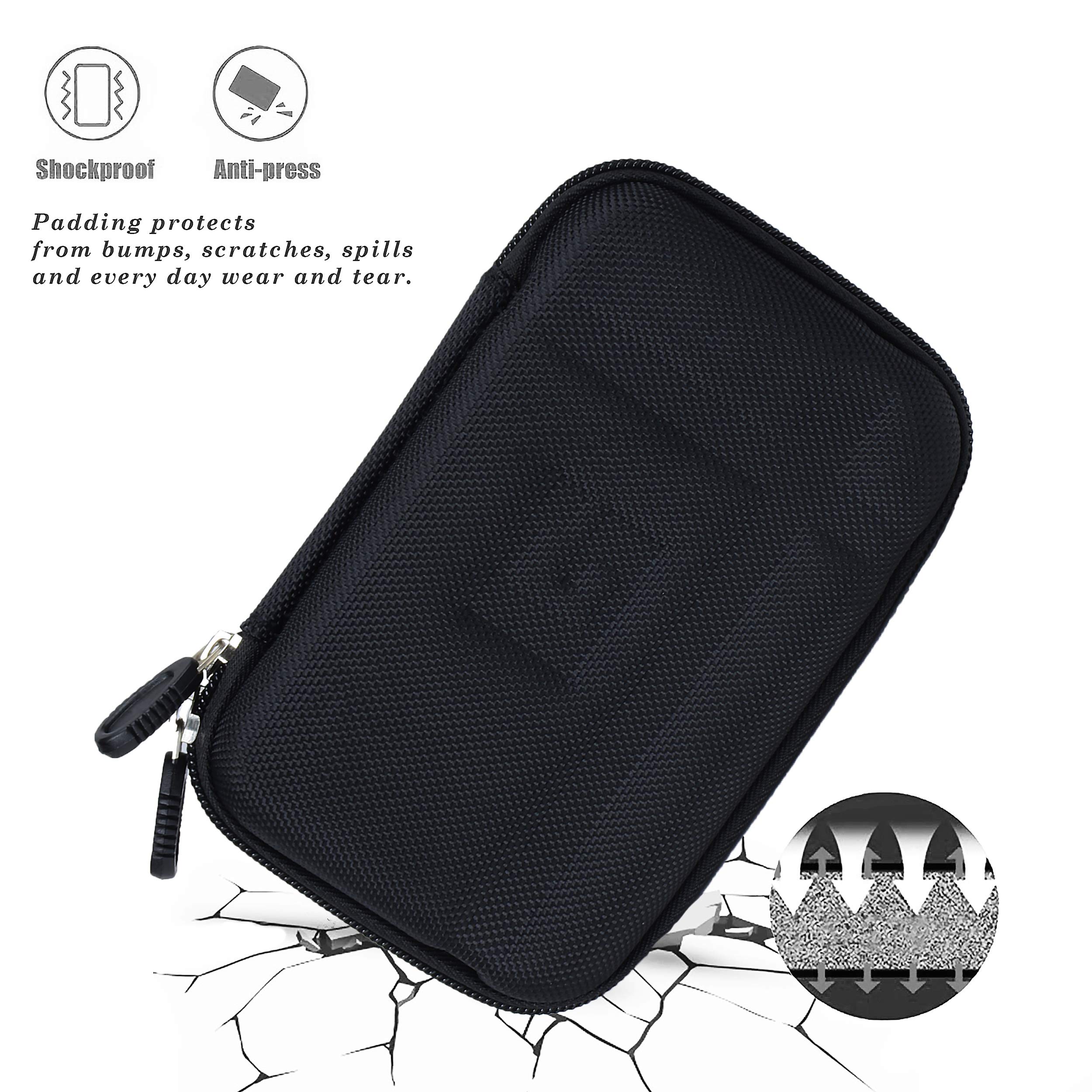 Amazon.com : Black slim camera case for your Nikon COOLPIX S70